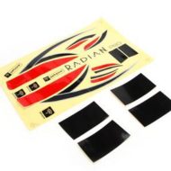 PARKZONE RADIAN DECAL SHEET PKZ4703
